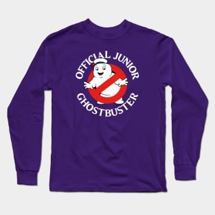 Official Junior Ghostbuster (Mini Puft Variant) Long Sleeve T-Shirt